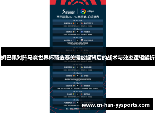 姆巴佩对阵马竞世界杯预选赛关键数据背后的战术与效率逻辑解析